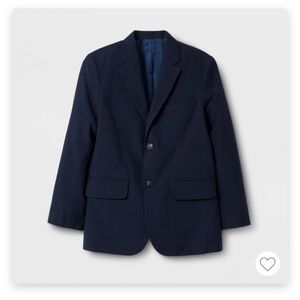 Cat & Jack Boys Navy Suit (Jacket + Pants) Sz 8